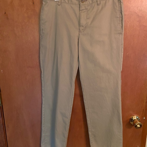 Cat & Jack school uniform tan pants 16 Husky - Picture 1 of 4